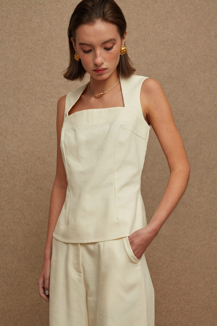 la-chaine-fleva-top-ecru