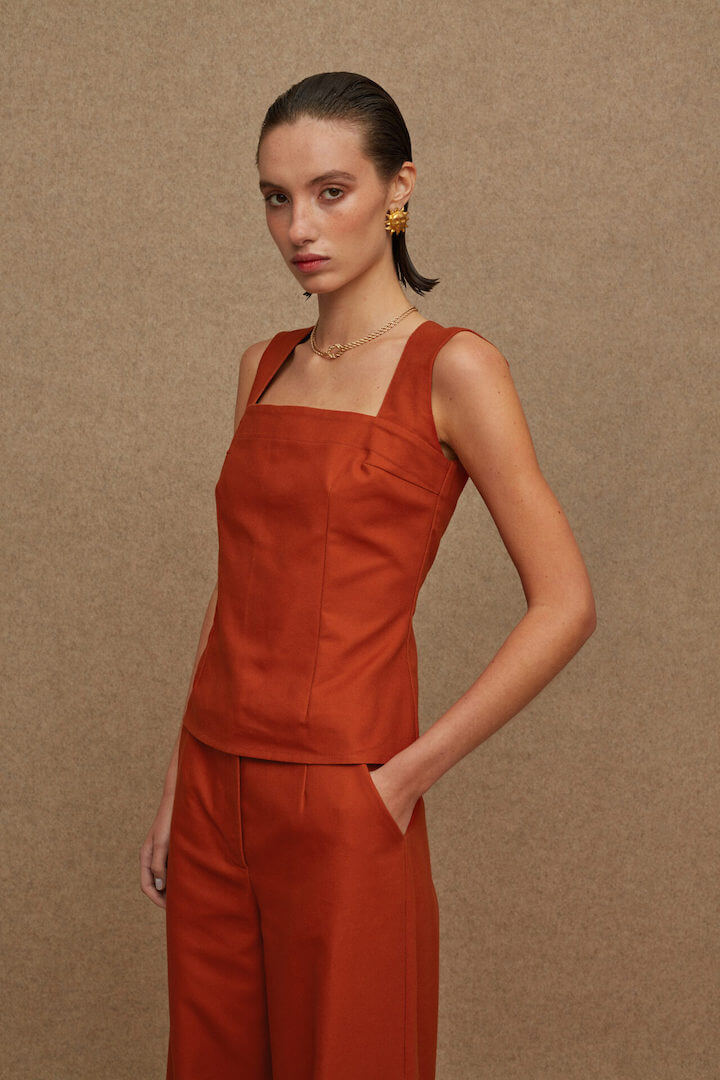 la-chaine-fleva-top-terracota