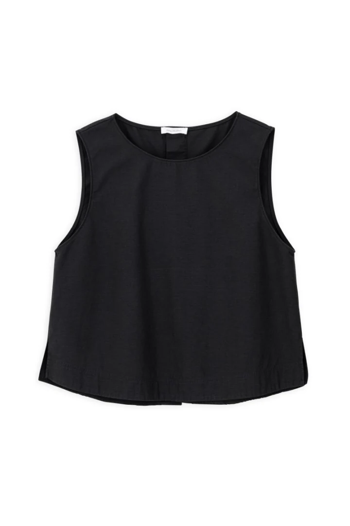 museboutique-philosophy-cropped-top-cotton-lyocell-black