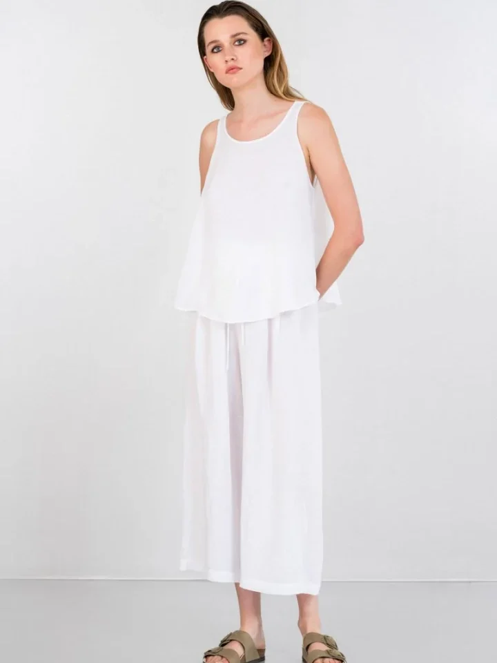 museboutique-philosophy-jupe-culotte-gauze-zip-kilot-1