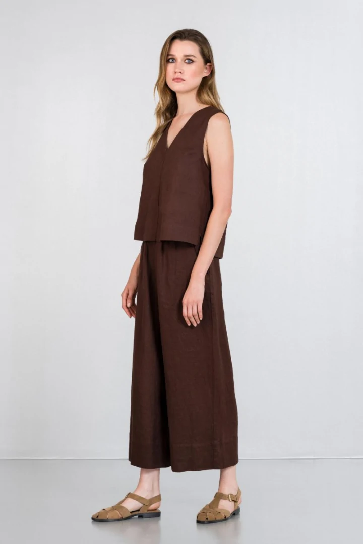 museboutique-philosophy-jupe-culotte-linen-zip-kilot-1