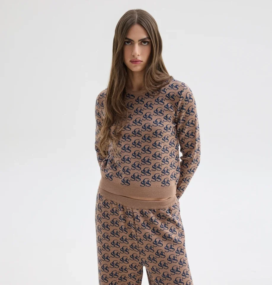 NANCY KNIT TOP Beige