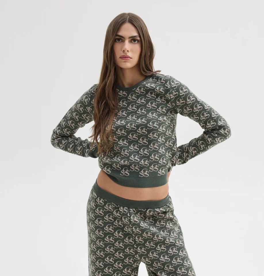 NANCY KNIT TOP Khaki