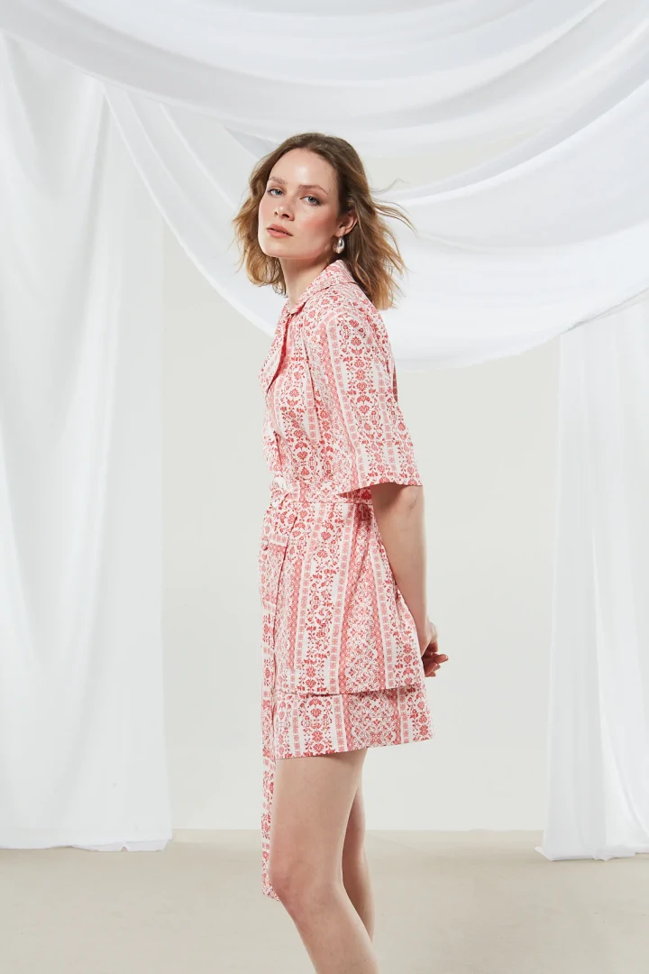 Ananke Daisy cotton short sleeve blazer - Image 3