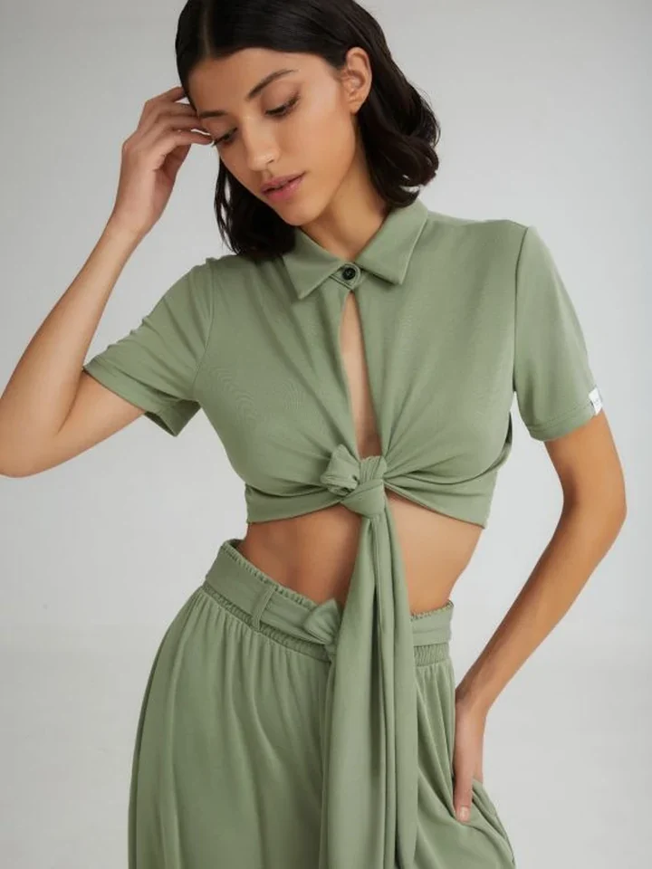 The Creamy Cropped Top