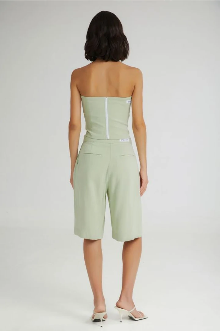 The Melted IceCream Strapless Top Mint - Image 4