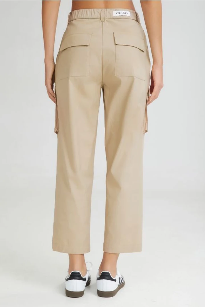 The Scoop Cargo Pants Beige - Image 5