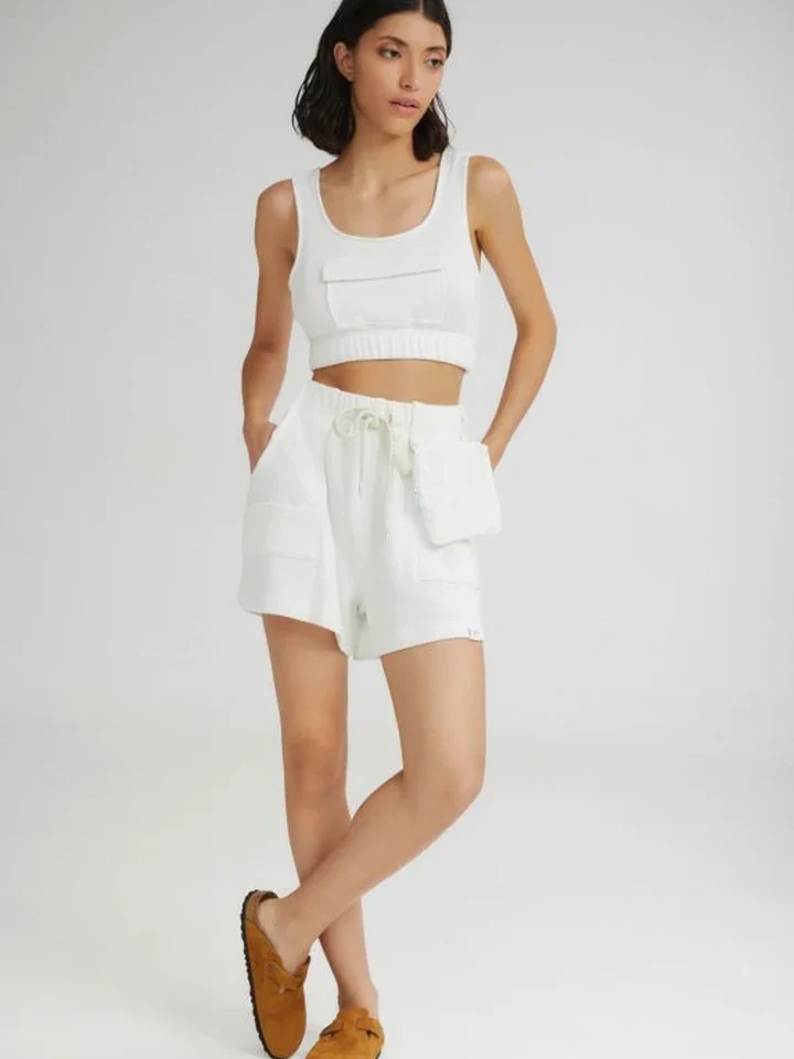 The Sorbet Shorts White