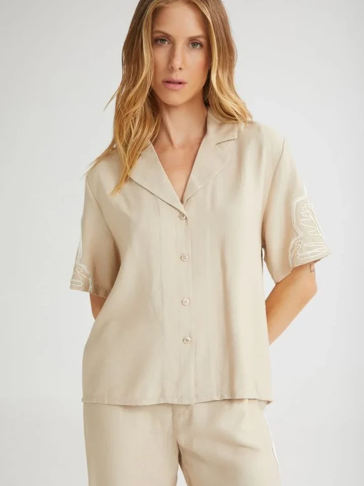 The Sundae Shirt Beige