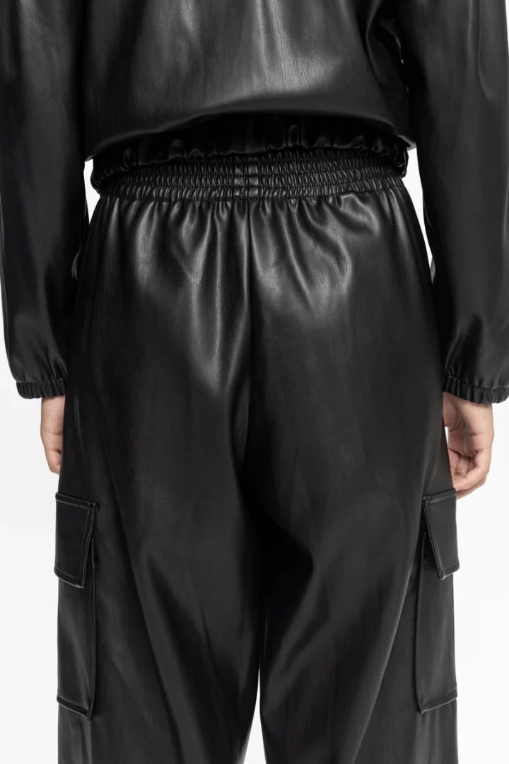 Black&Black Black Leather Cargo - Image 4